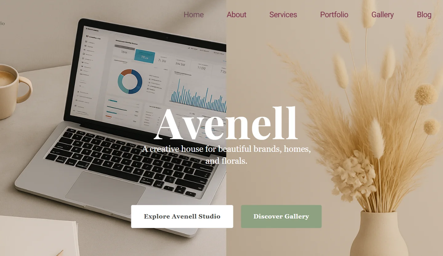 Avenell Studio Website