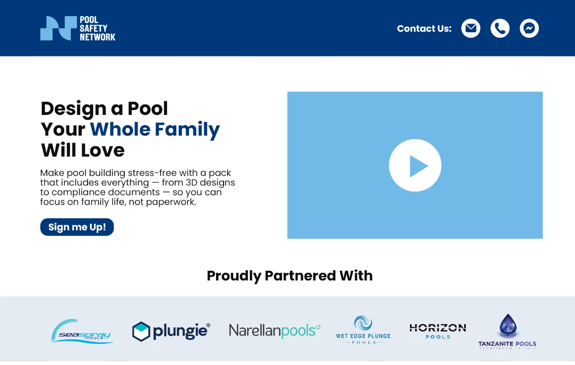 Pool Safety Network Website