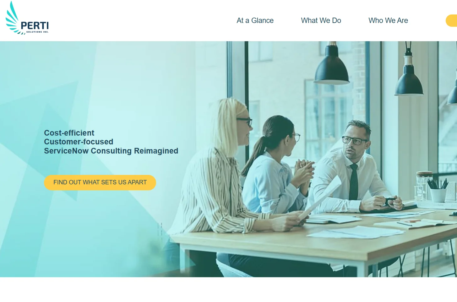 Perti Solutions Website
