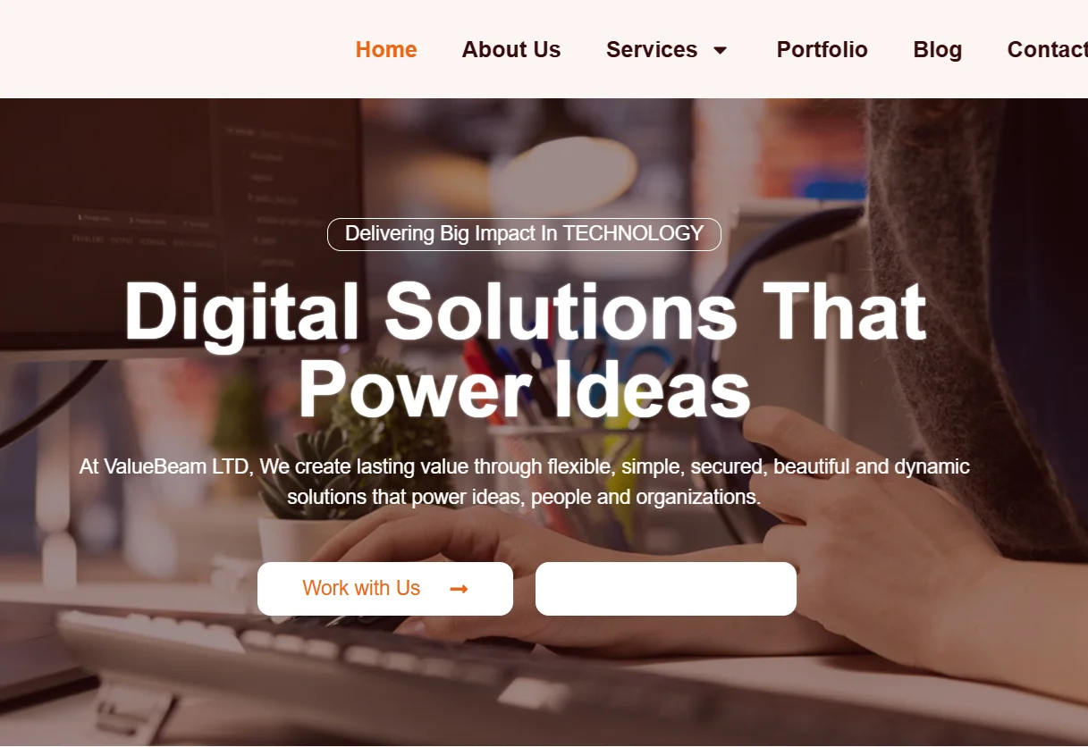 ValueBeam LTD Website